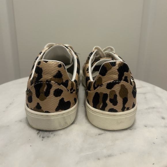 Stuart Weitzman - Livvy Sneaker - Leopard Raffia - 7.5 - Picture 3 of 4